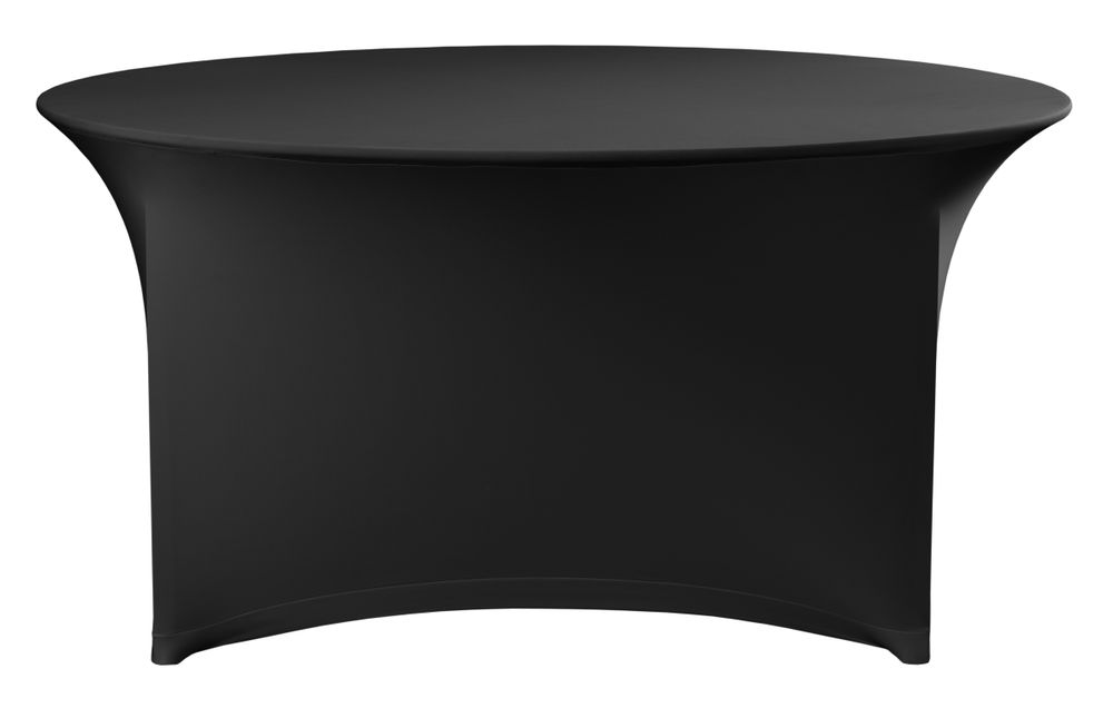 Tafelhoes rond | HENDI | Symposium | 810941 | Zwart | ⌀1800x(H)760mm