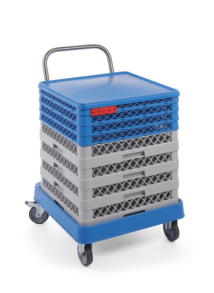 Trolley voor vaatwaskorven met handvat | HENDI | 575x545x(H)920mm
