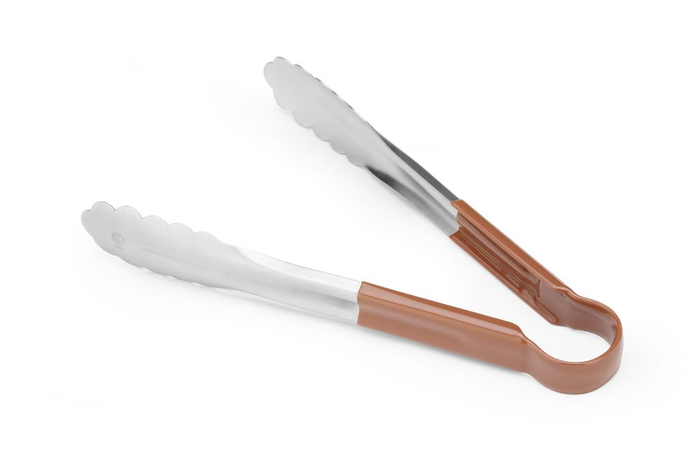 Serveertang HACCP 250 mm | HENDI | Bruin | (L)250mm
