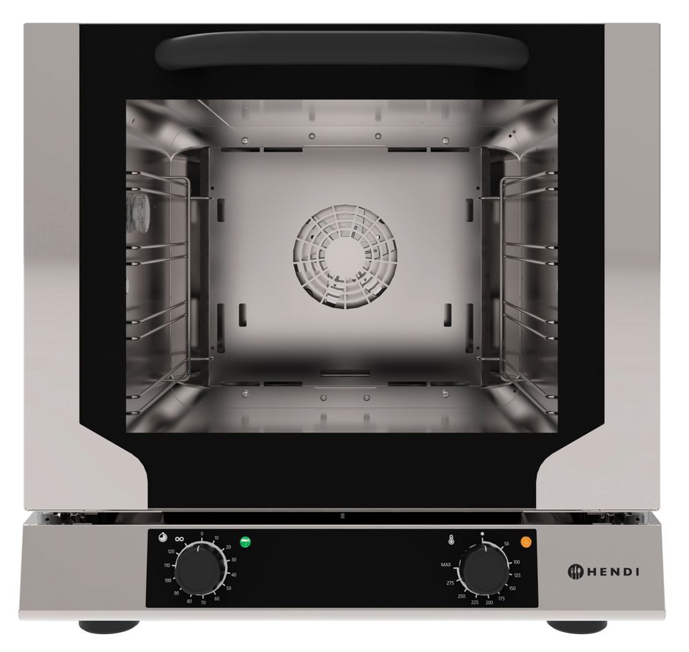 Hendi Heteluchtoven Compact | 4-laags | 230V / 3100W | 590×709×(h)589 mm