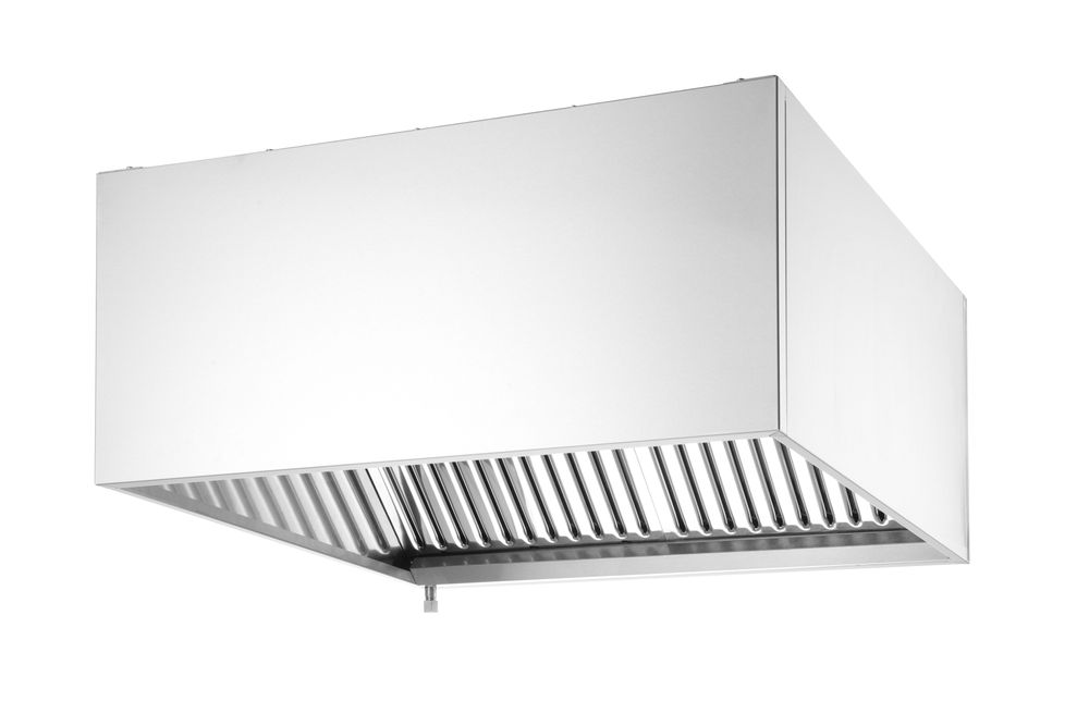 Wandgemonteerde afzuigkap - bevestigd met bouten | HENDI | zonder verlichting | 1005x1000x(H)450mm