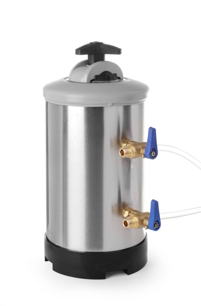 Waterontharder | HENDI | filtercapaciteit (20°dH/30°dH/40°dH) 1200/1000/900 | 8L | ⌀185x(H)400mm