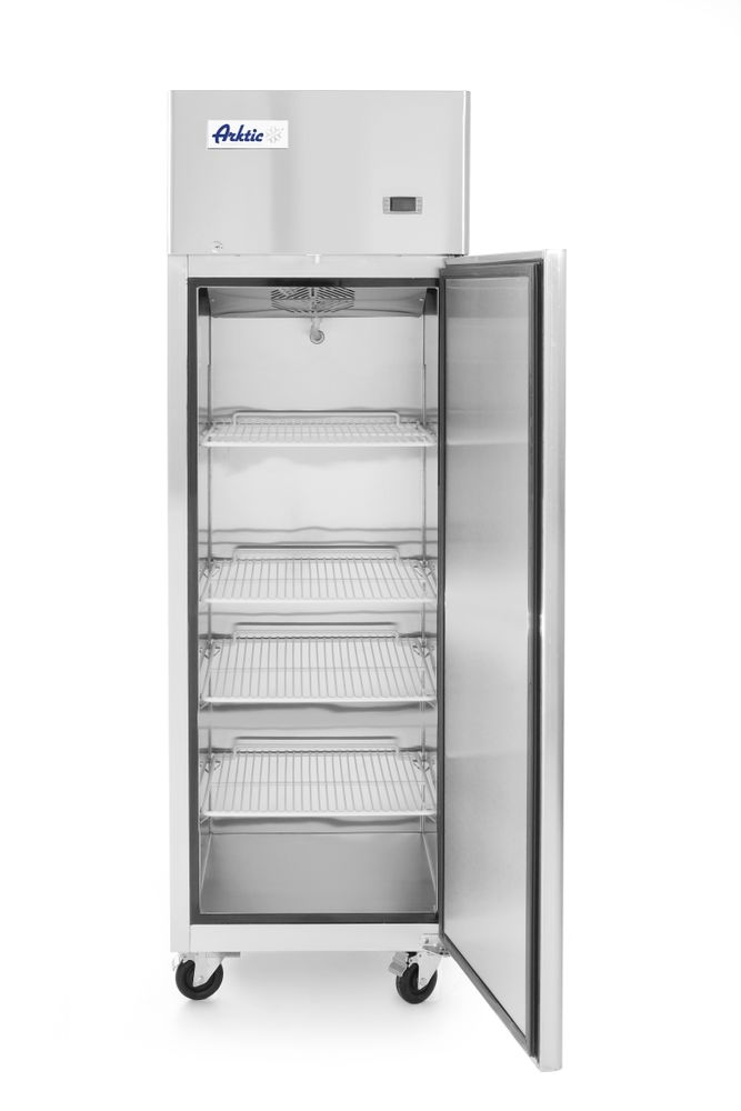 Arktic Koelkast Profi Line met enkele deur | 410 Liter | RVS | 230V / 290W | 600×740×(h)1950 mm