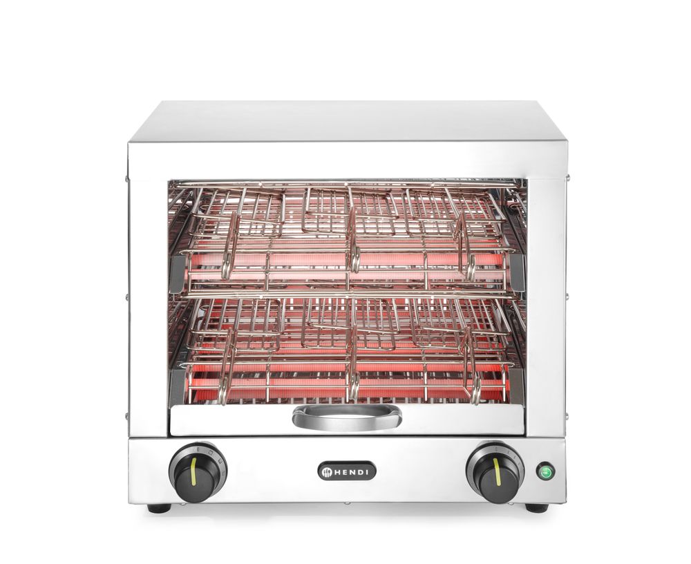 Hendi Tosti-apparaat met 6 klemmen