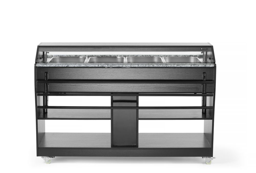 Warm buffet display | HENDI | GN 1/1 | 1490x765x(H)1370mm