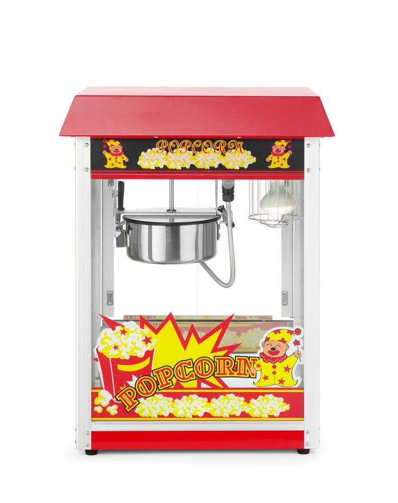 Popcornmachine | HENDI | Rood | 230V/1500W | 574x420x(H)778mm