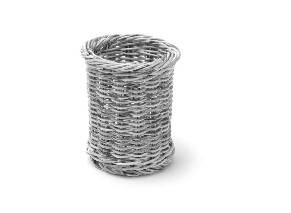 Bestekmand | HENDI | Lichtgrijs | ⌀100x(H)120mm