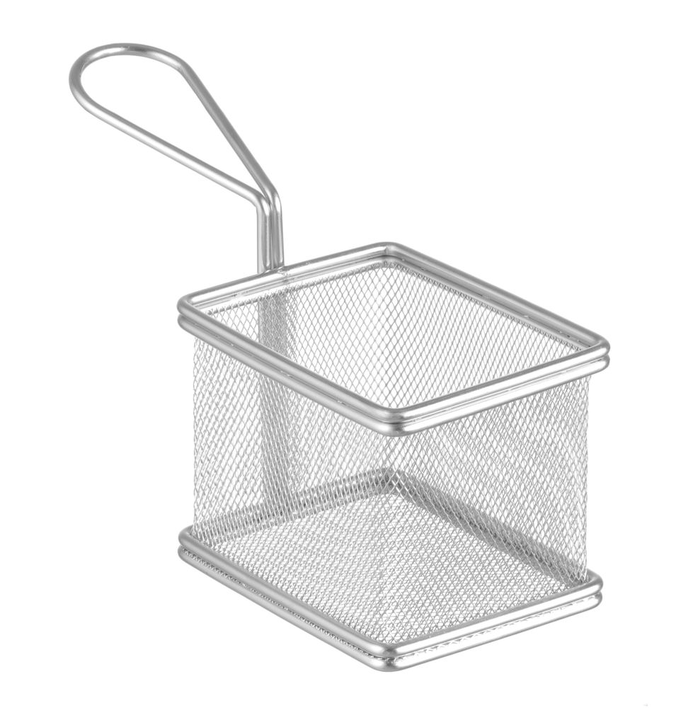 Hendi Frituurmandje miniatuur rvs 10x8 cm
