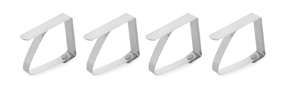 Tafelkleedklem - 4 st. | HENDI | 4 st. | 50x10x(H)40mm