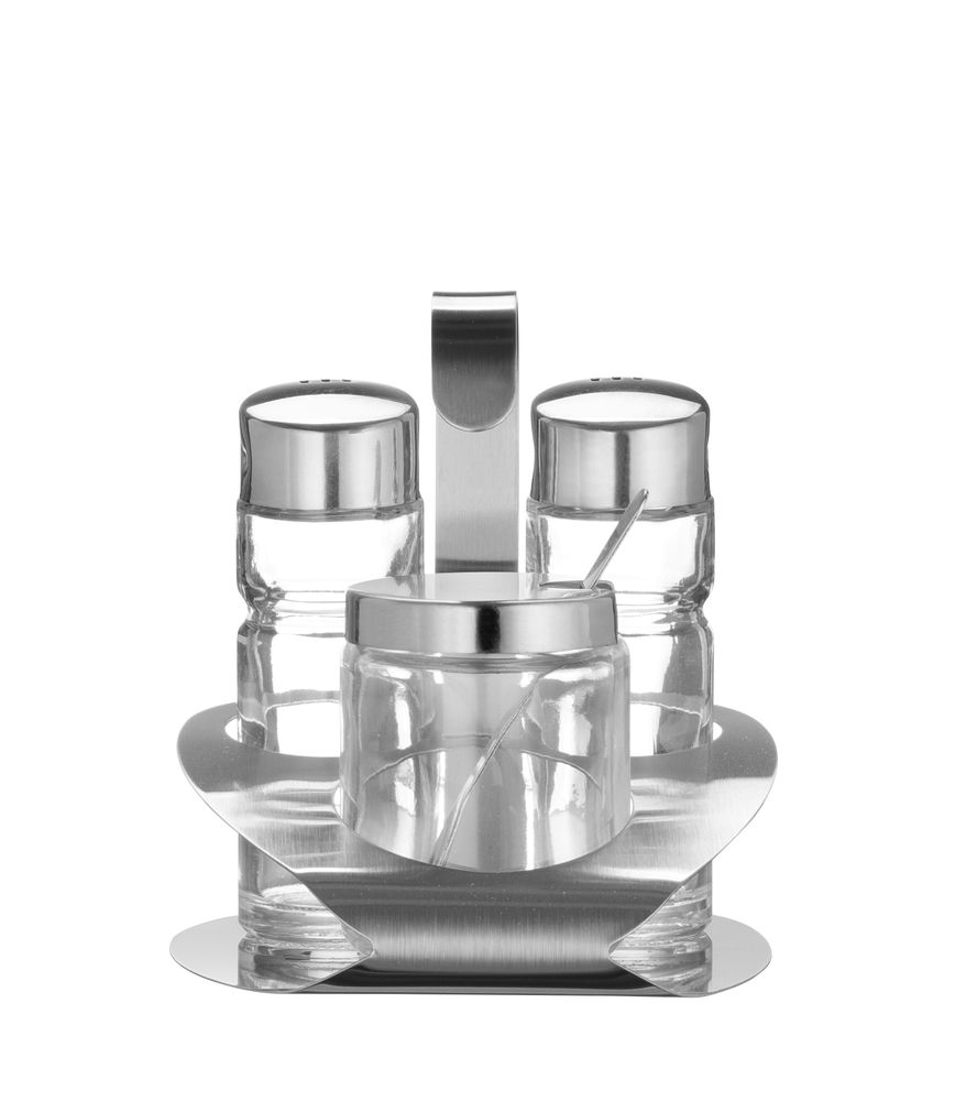 Hendi Menage 3-delig roestvrijstaal