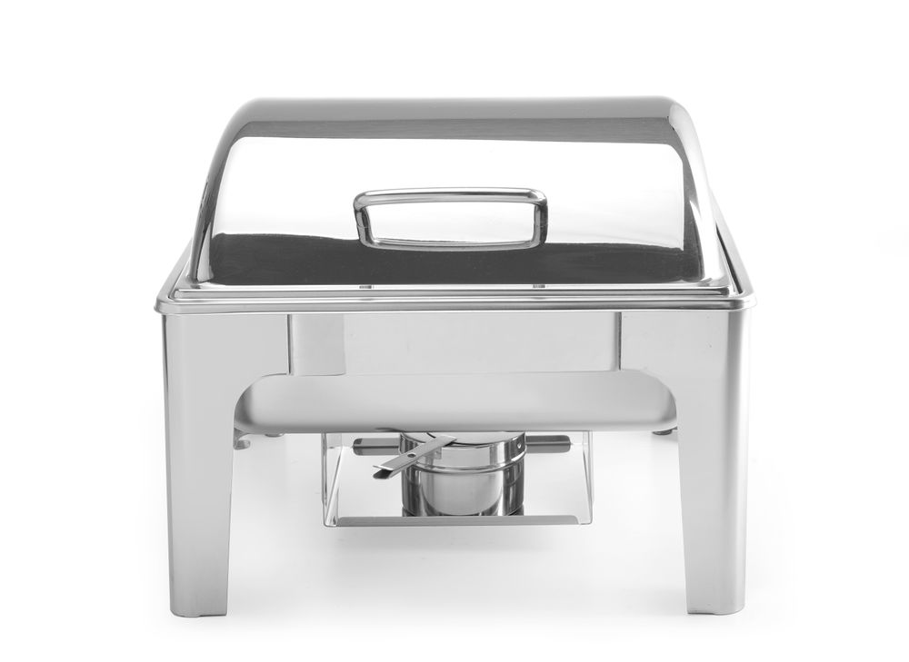 Hendi Chafing Dish GN 2/3 Mirror Finish Profi Line | 6 Liter | 395×405×(h)320 mm
