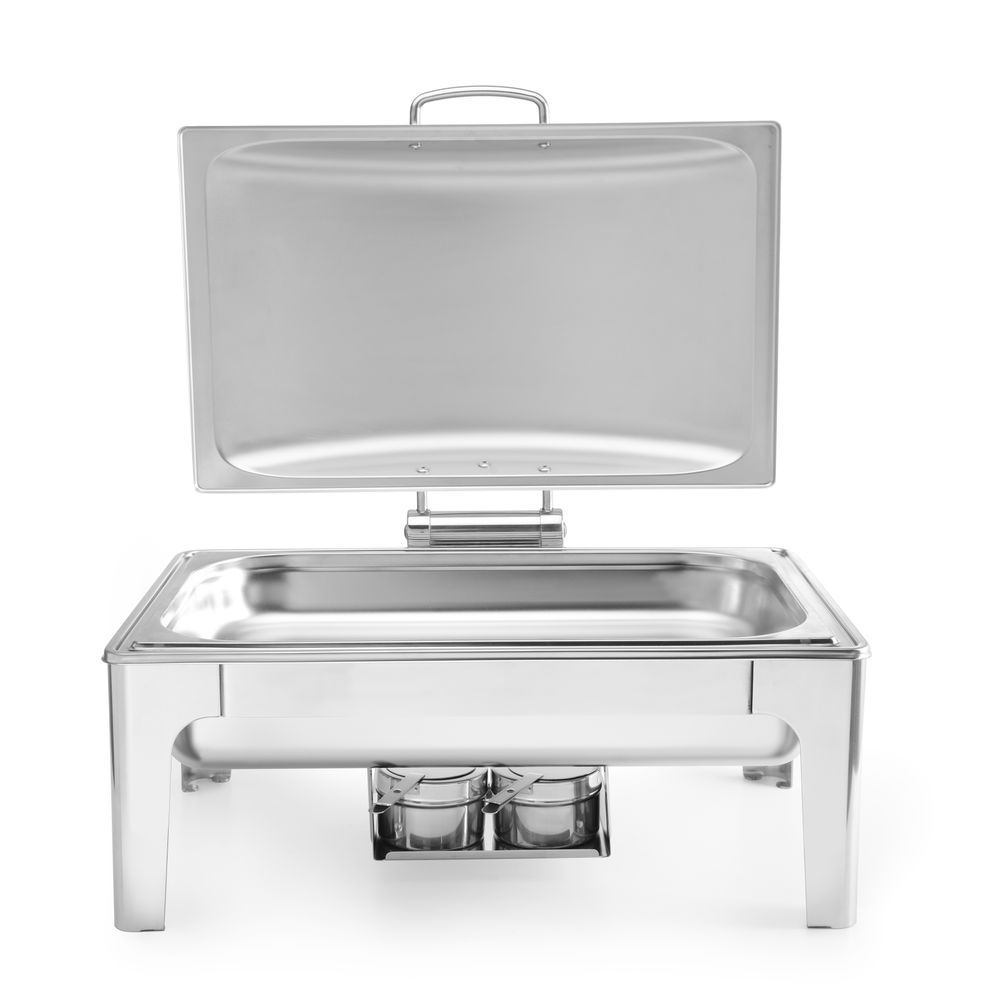 Hendi Chafing Dish GN 1/1 Satin Finish Profi Line | 9 Liter | 570×430×(h)290 mm