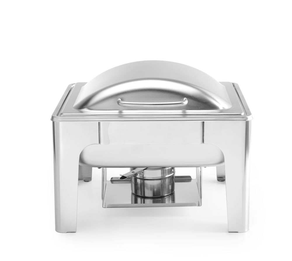Hendi Chafing Dish GN 1/2 Satin Finish Profi Line | 4 Liter | 365×370×(h)280 mm