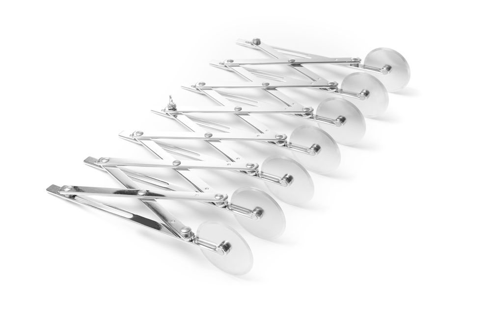 Deegsnijder met 7 wielen | HENDI | 222x80x(H)55mm