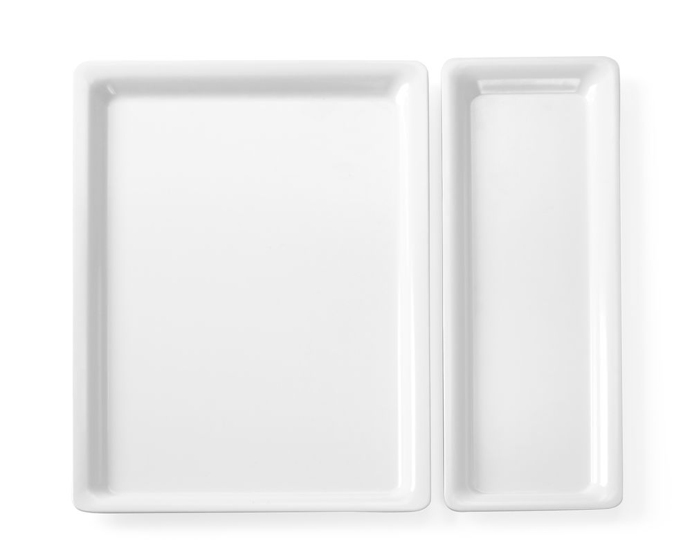 Gastronorm trays met slanke rand | HENDI | GN 1/1 | 530x325x(H)20mm