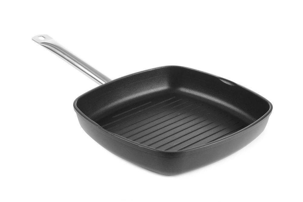 Hendi Grillpan 28x28 cm gietaluminium Titanium Professional
