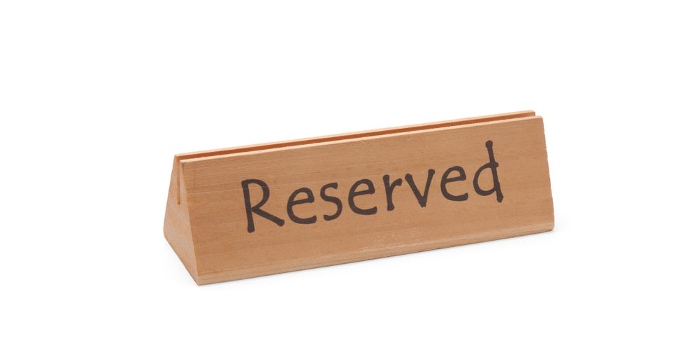 Hendi Tafelstandaard Reserved | 15,2x4,4 cm | hout