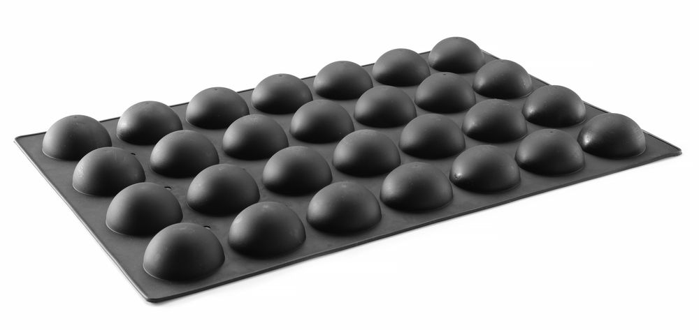 Siliconen bakvorm SEMI-SPHERE | 600x395x(H)35mm