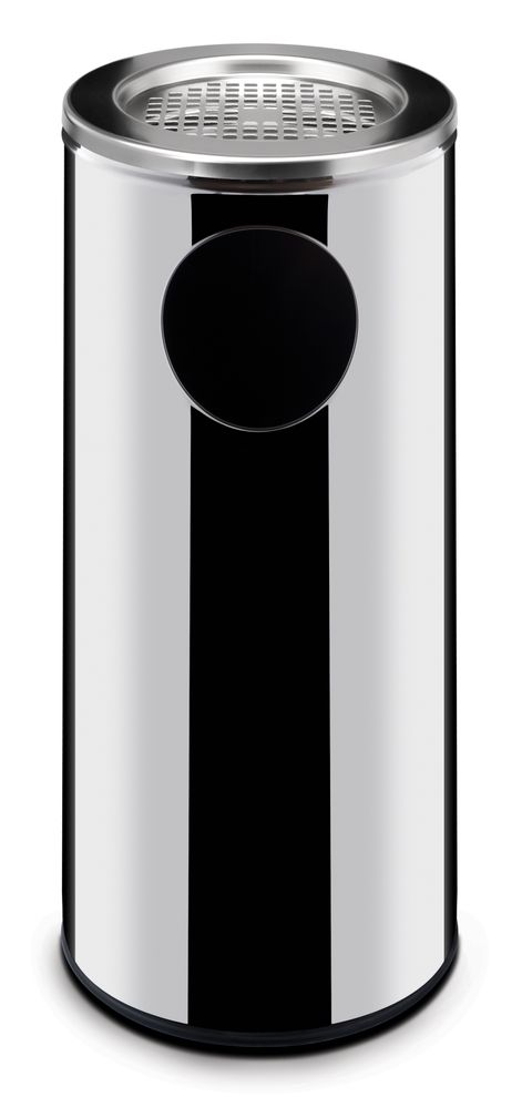 Afvalbak met asbak | HENDI | 33L | ⌀240x(H)660mm