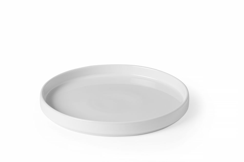 Bord met hoge rand Oslo | HENDI | Oslo | Wit | ⌀240x(H)26mm