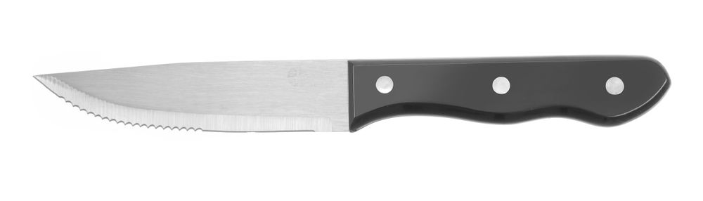 Steak mes XL - 6 st. | HENDI | Profi Line | Zwart | 6 st. | (L)250mm