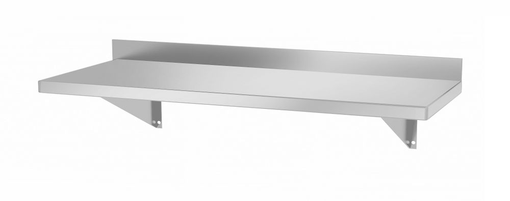 Wandplank | met 2 beugels | HENDI | 800x300x(H)250mm