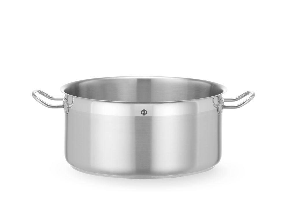 Hendi Kookpan Laag 12 Liter Profi Line | RVS | zonder deksel | Ø32×(h)15 cm