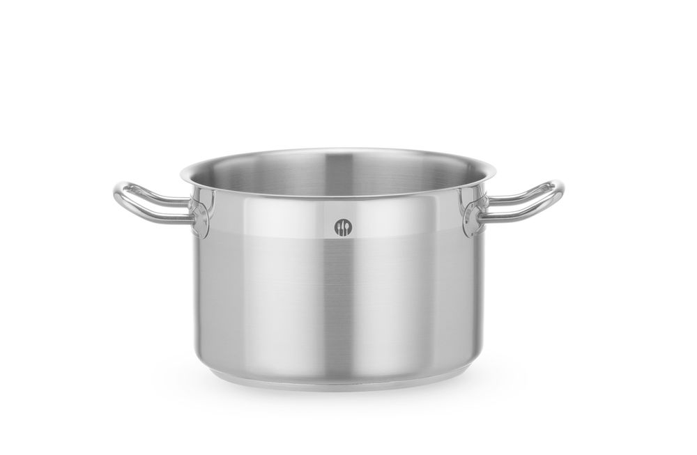 Hendi Kookpan Midden 4 Liter Profi Line | RVS | zonder deksel | Ø20×(h)13 cm