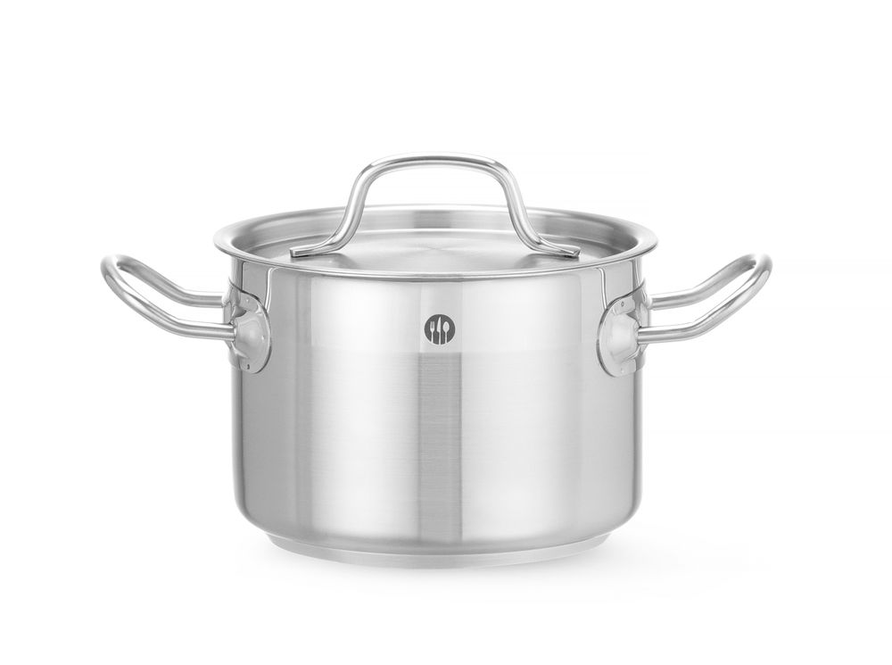 Hendi Kookpan middel 2 ltr rvs Profi Line