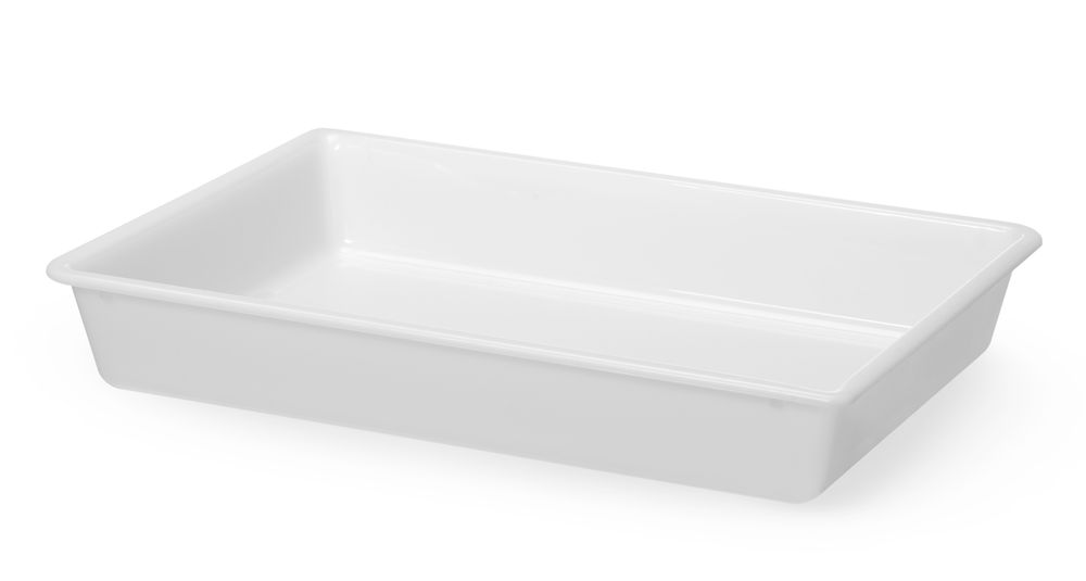 Bereidingsbak | HENDI | 12L | Wit | 535x385x(H)85mm