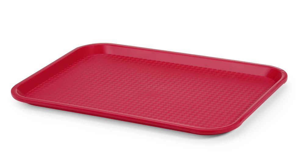 Fastfood dienbladen medium | HENDI | Rood | 305x415x(H)20mm