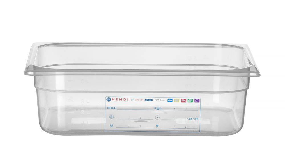 Hendi GN voorraaddoos 1/2 - 100 mm