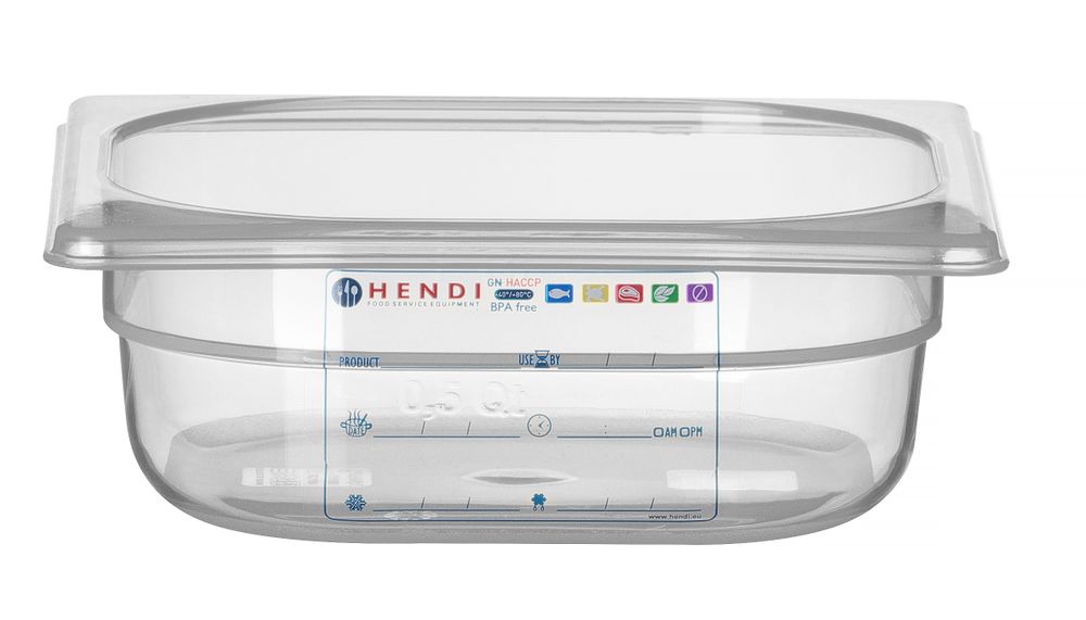 Hendi GN voorraaddoos 1/6 - 65 mm