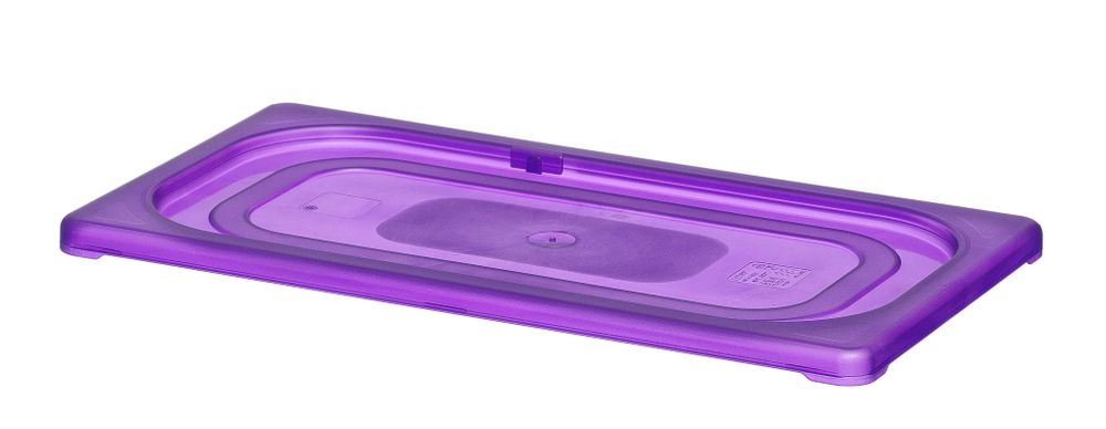 Deksel voor GN containers paars | HENDI | GN 1/3 | Paars | 325x176mm