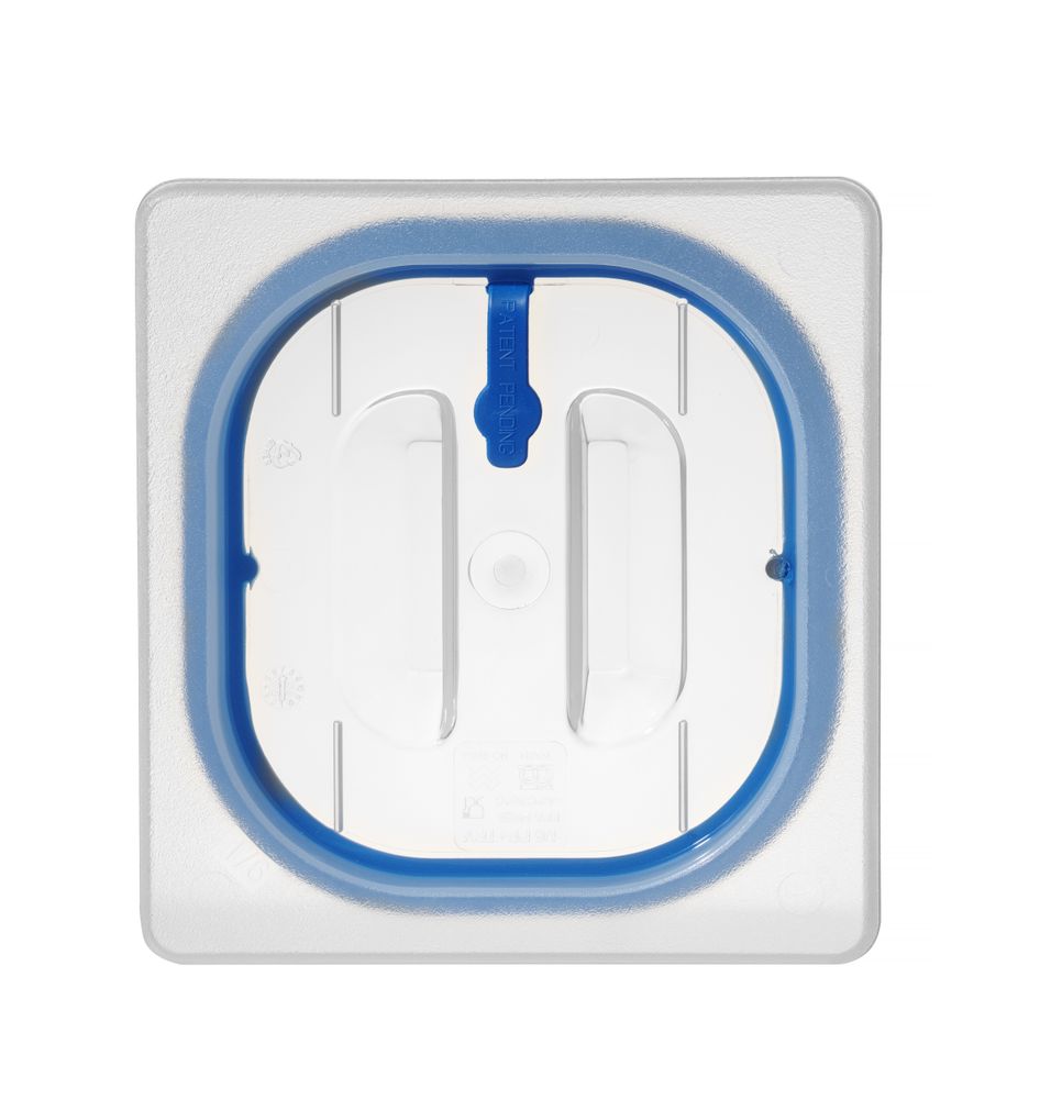 Deksel voor GN containers polypropyleen | HENDI | GN 1/6 | Transparant | 176x162mm