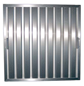 Lamellen Filter 400x400mm