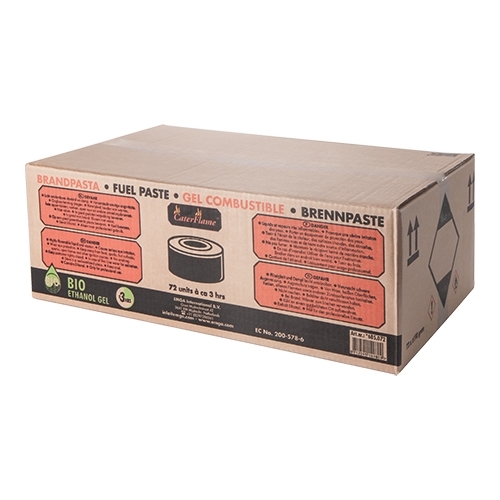 CaterFlame Brandpasta zonder lont | Brandduur 3 uur | 72 stuks