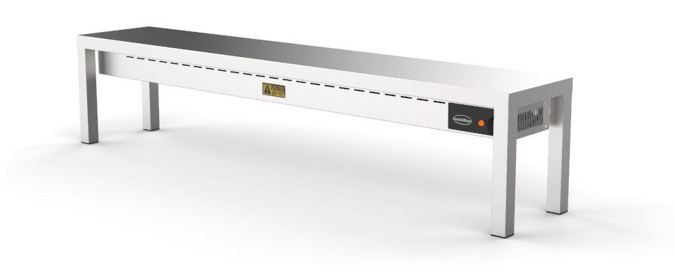Etagere Keramisch Verwarmd 1 Niveau 2000 6 Heaters À 250w
