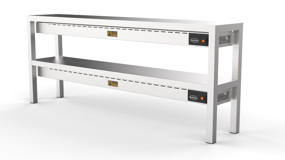 Etagere Keramisch Verwarmd 2 Niveaus 1600 8 Heaters À 250w