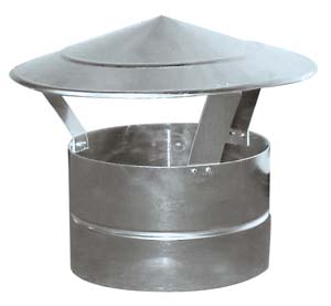 Regenkap Ø 350