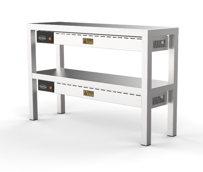 Etagere Keramisch Verwarmd 2 Niveau 1400