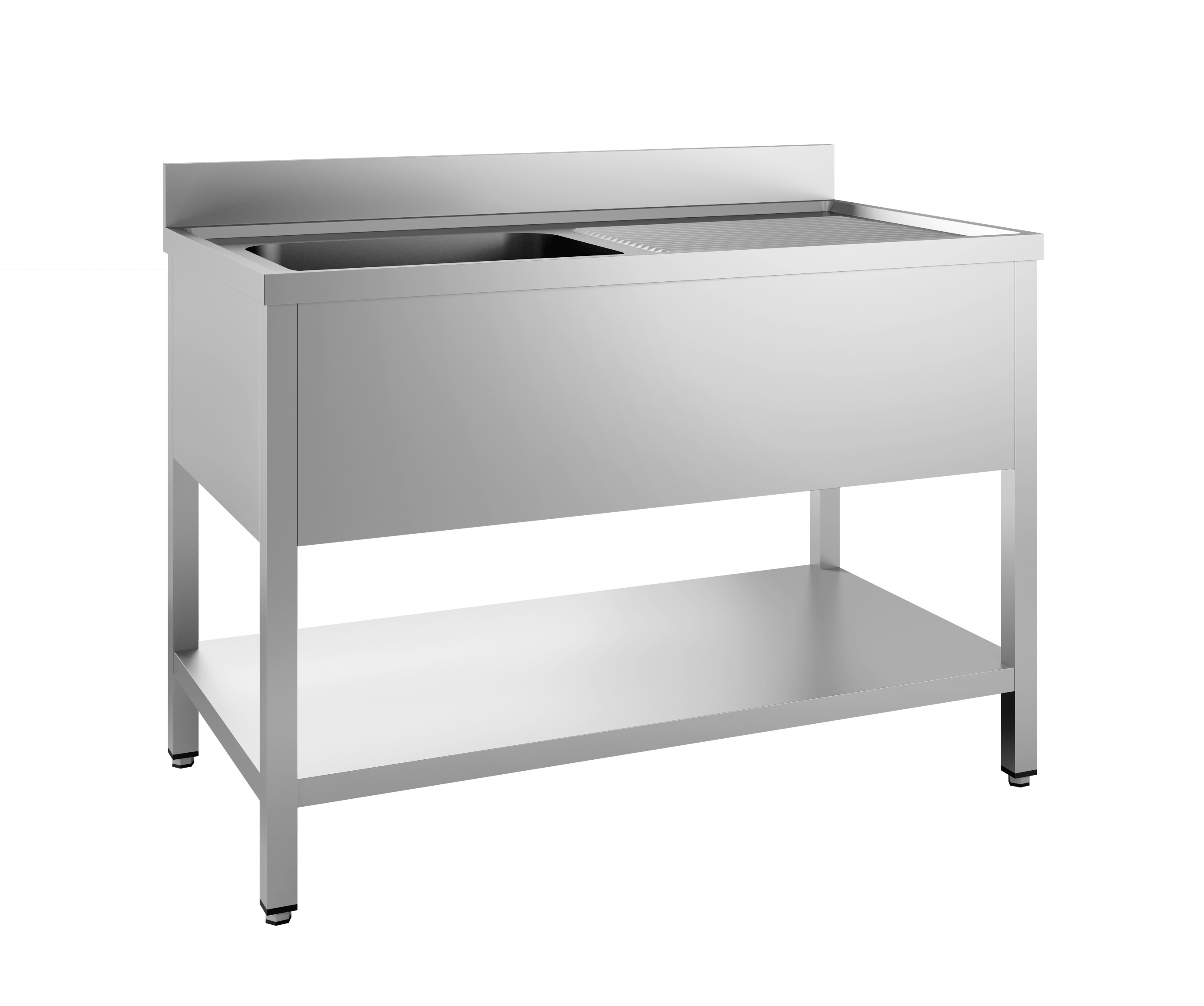 700 Spoeltafel Bodemschap Demontabel 1 Links 1400