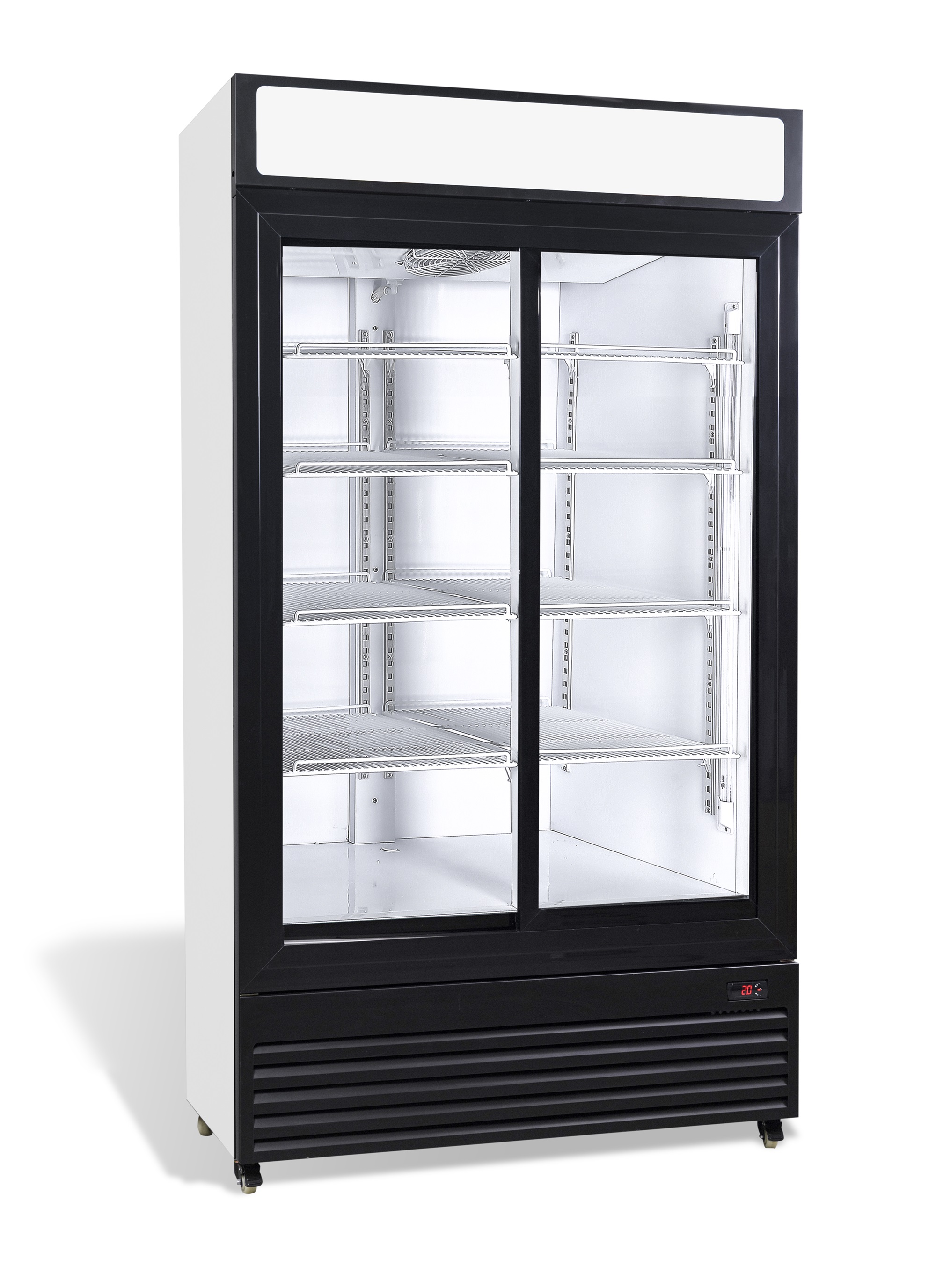Koelkast Schuif Glasdeuren Bez-750 Sl