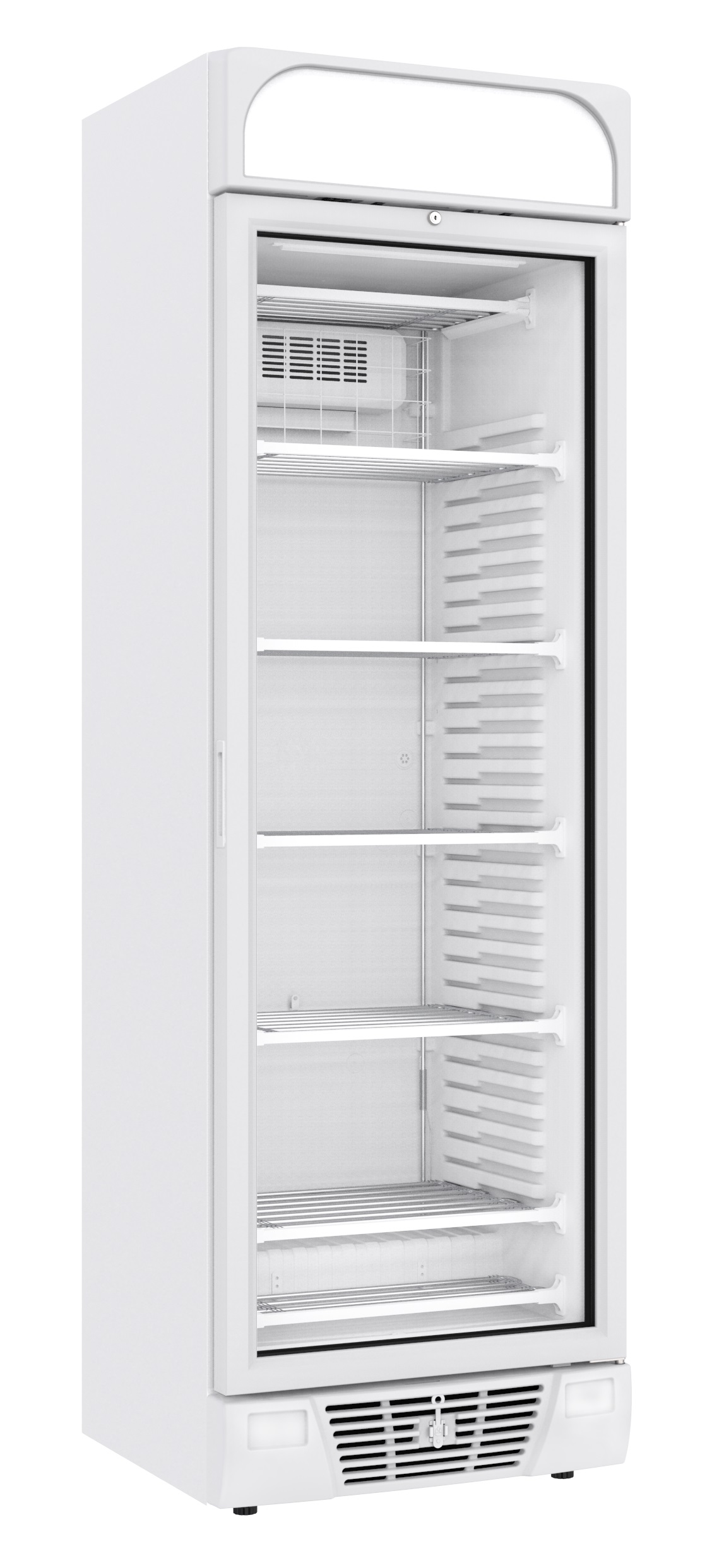 Vrieskast 1 Glasdeur 382l