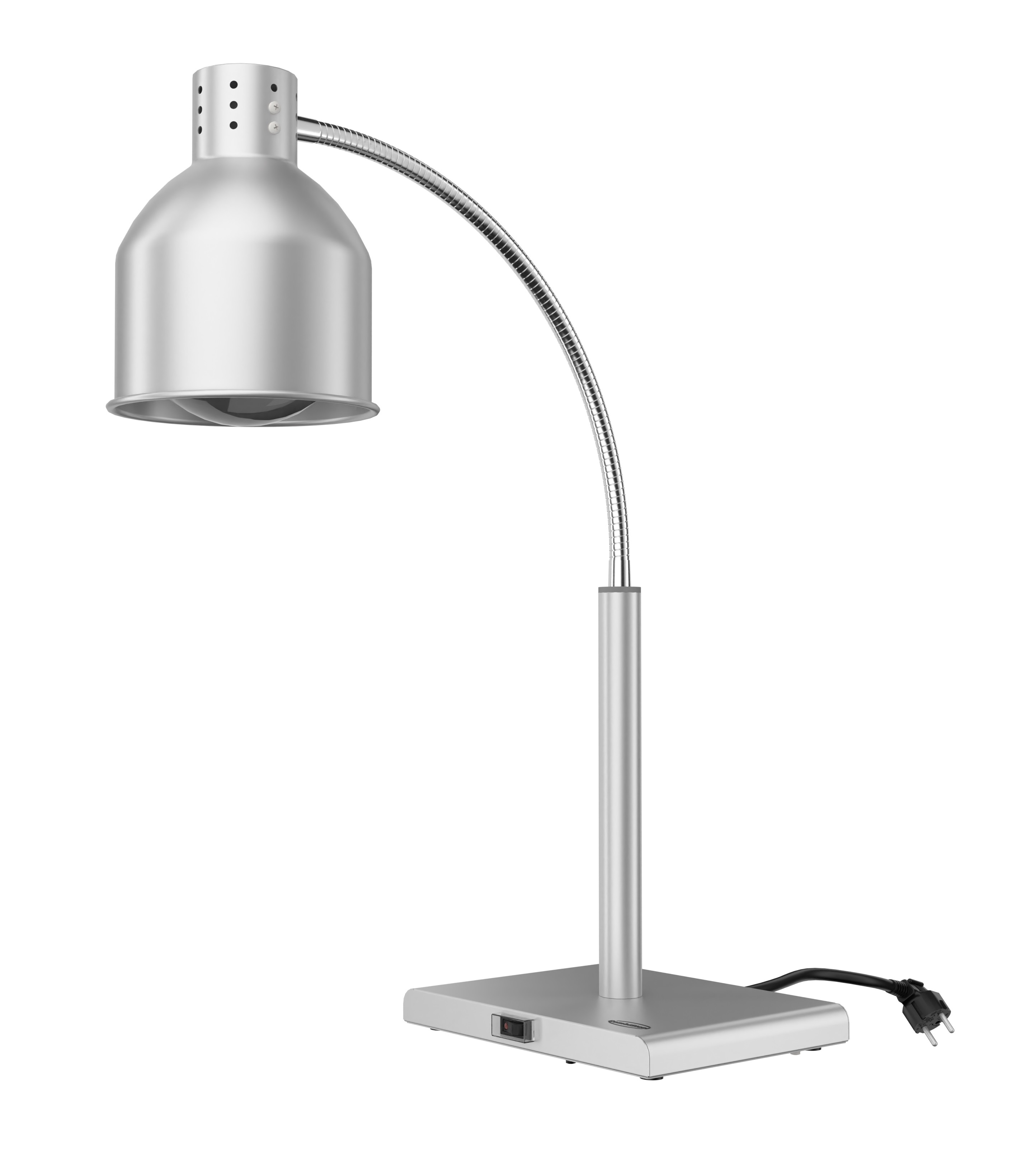 Flexibele Warmhoudlamp Zilver
