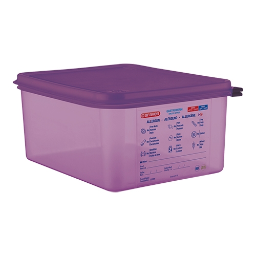 Araven Luchtdichte container 1/2 GN | 150 mm | 32,5x26,5 cm | 10 ltr | anti-allergeen