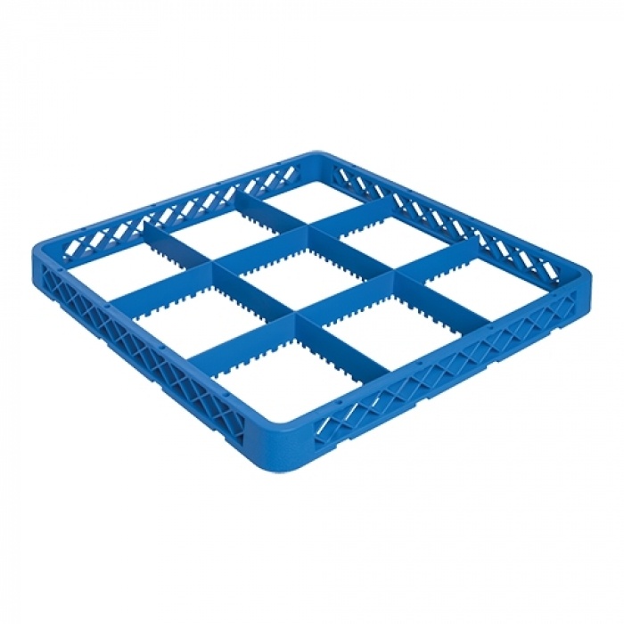 CaterRacks Opzetrand 50x50 | 9 vaks | 15x15 cm | 4 cm hoog