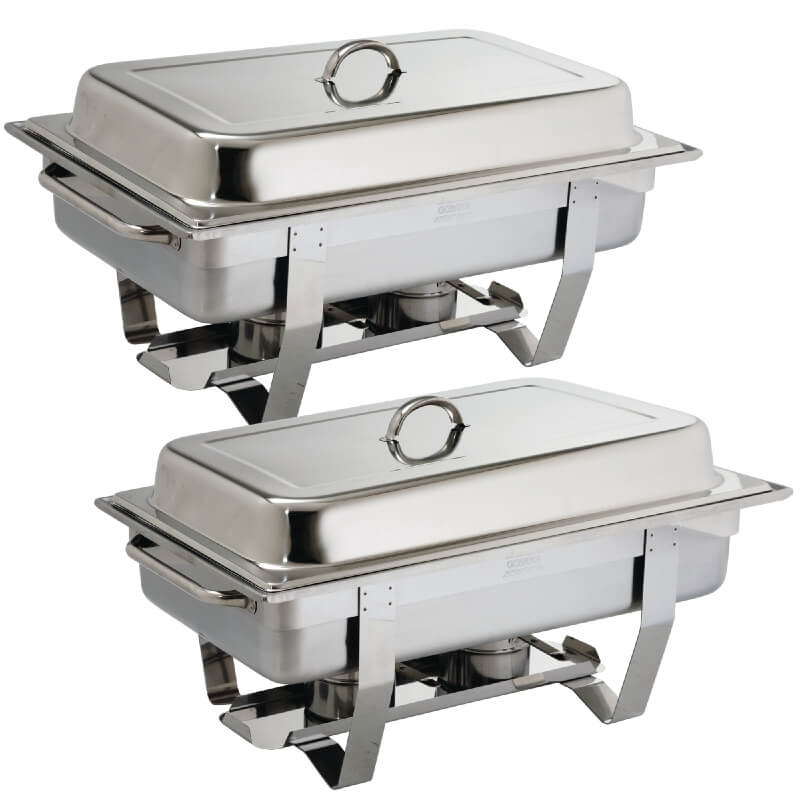 Olympia Chafing dish Milan 1/1 GN - 2 stuks