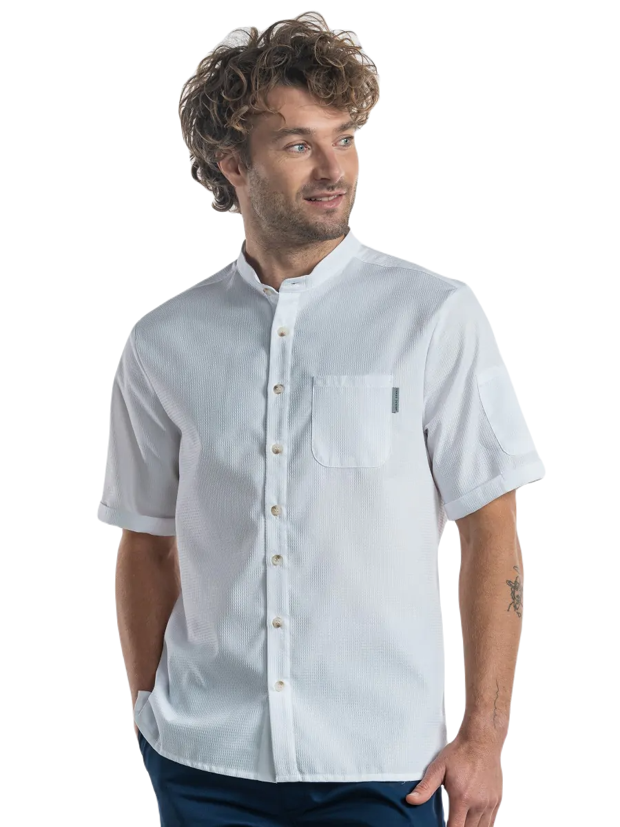 Chaud Devant Koksbuis Verano SFX White korte mouw