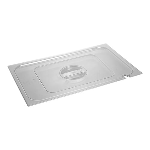CaterChef GN deksel 1/1 transparant polycarbonaat met lepeluitsparing